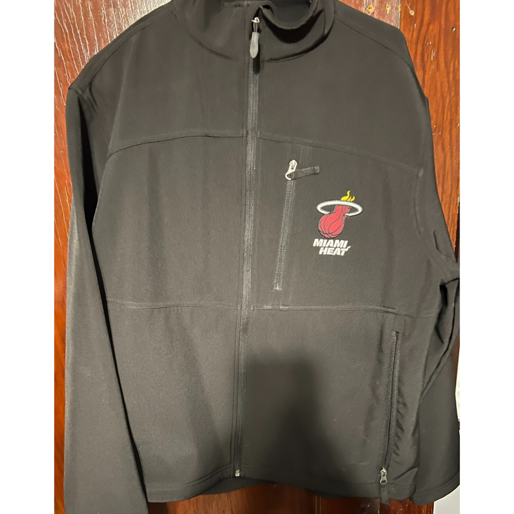 Miami Heat Fossa Insulated Track Jacket Black Men Size Large